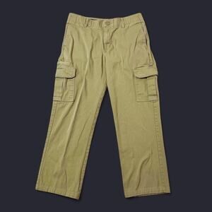 Dickies 32x30 Khaki Cargo Work Pants 
Regular Fit Utility